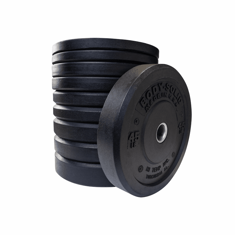 Body Solid 260lb Premium Bumper Plate Set