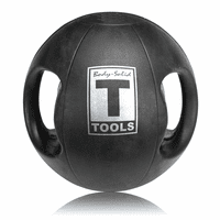Body Solid BSTDMB10 10lb Dual Grip Medicine Ball