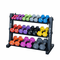 Body Solid GDR34B Vinyl/Neoprene Dumbbell Rack Gallery Image 3
