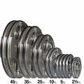 Body Solid Olympic Grip Weight Plate Set - 255lbs