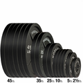 Body Solid Olympic Weight Plate Set - 455lbs