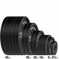 Body Solid Olympic Weight Plate Set - 455lbs