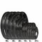 Body Solid Rubber Olympic Weight Plate Set - 455lbs Gallery Image 1