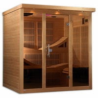 Golden Designs GDI-6996-01 Elite  inchMonaco inch Near Zero EMF Far IR Sauna $6,999.00