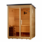 Golden Designs GDI-8003-01  inchArlberg inch 3 Person Traditional Outdoor Steam Sauna - Flat Roof Gallery Image 2