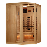 Golden Designs GDI-8035-03  inchReserve inch Corner 3 Person Full Spectrum W/ Himalayan Salt Bath  $4,999.00