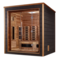Golden Designs GDI-8223-01  inchVisby inch 3 Person Indoor-Outdoor Hybrid Full Spectrum Sauna  Gallery Image 2