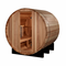 Golden Designs GDI-B002-01  inchSt. Moritz inch 2 Person Traditional Barrel Outdoor Sauna Gallery Image 1