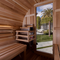 Golden Designs GDI-B024-01  inchZurich inch 4 Person Traditional Barrel Outdoor Sauna Gallery Image 5