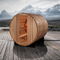 Golden Designs GDI-B024-01  inchZurich inch 4 Person Traditional Barrel Outdoor Sauna Gallery Image 7
