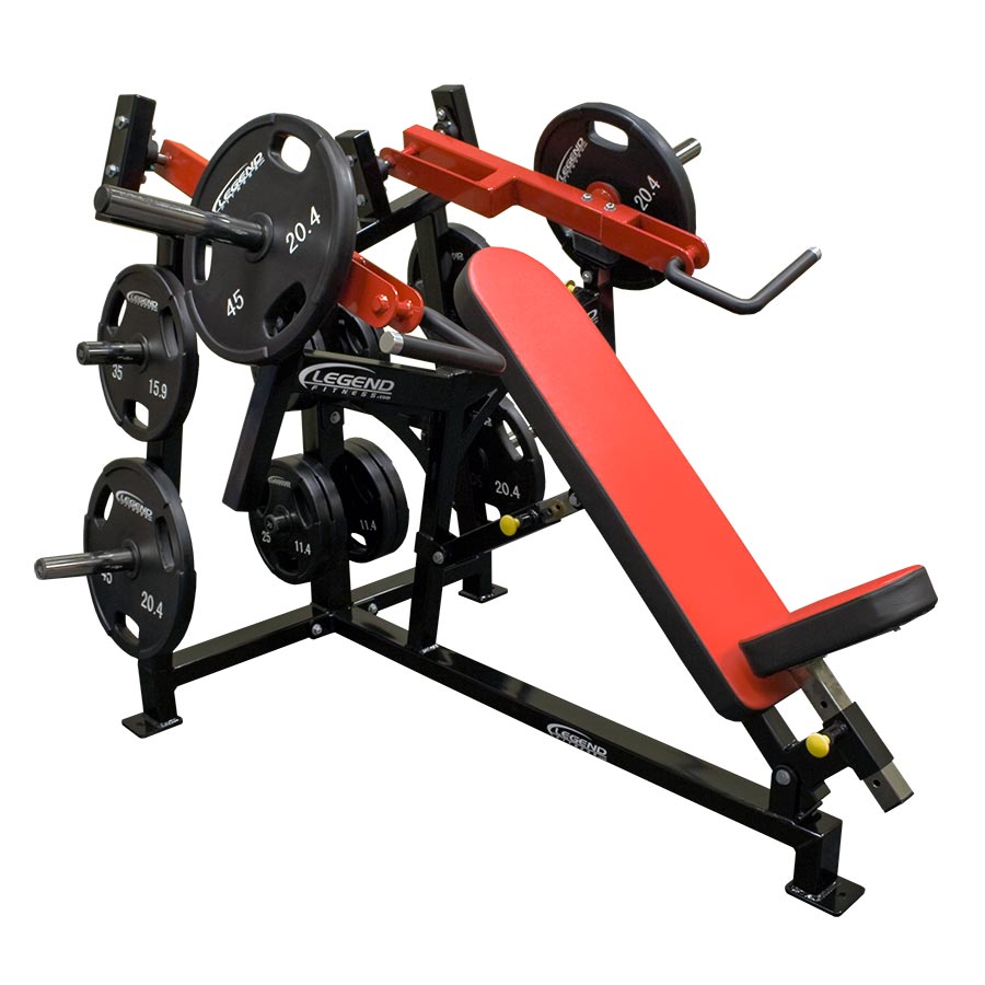 ミンギュ エッジコン セミコンプ Legend Fitness Unilateral Converging Incline Chest Press 6002