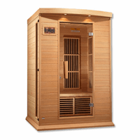 Maxxus MX-K206-01  inchToulose inch 2 Person Low EMF FAR IR Sauna $2,699.00
