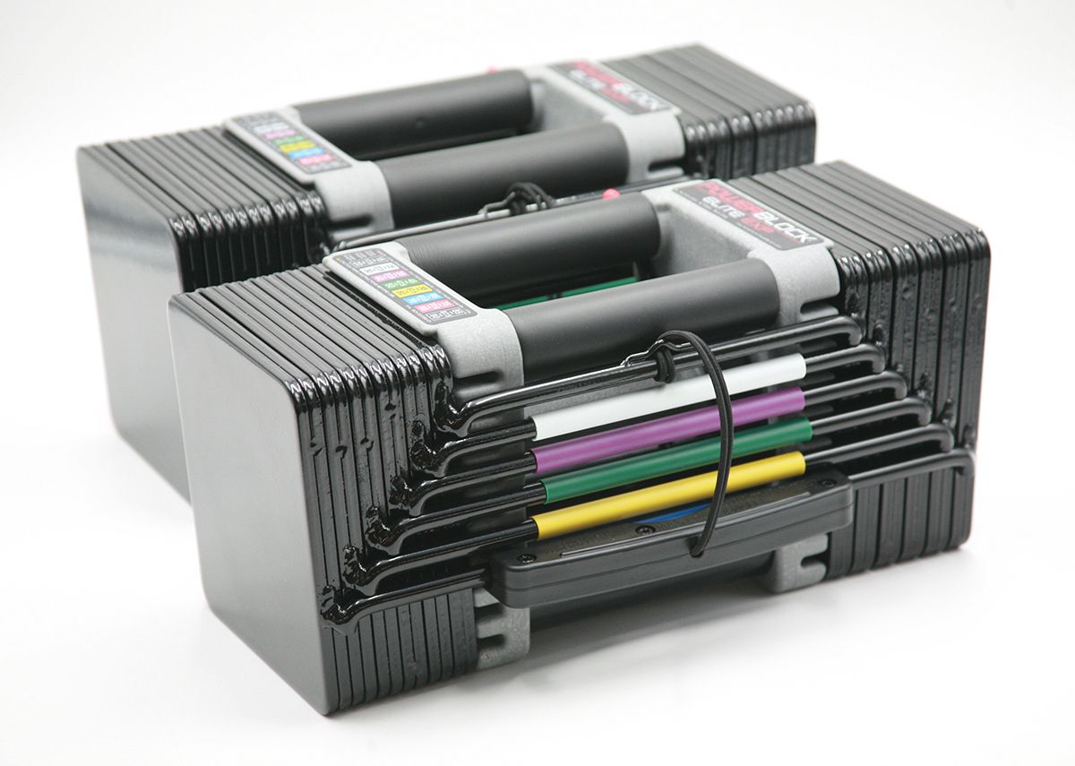 Power Block Elite EXP 70 Adjustable Dumbbells