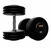 Troy Black Pro Style Dumbbells 55-100lb Set $4,150.00