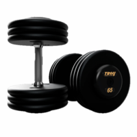 Troy Black Pro Style Dumbbells 55-100lb Set