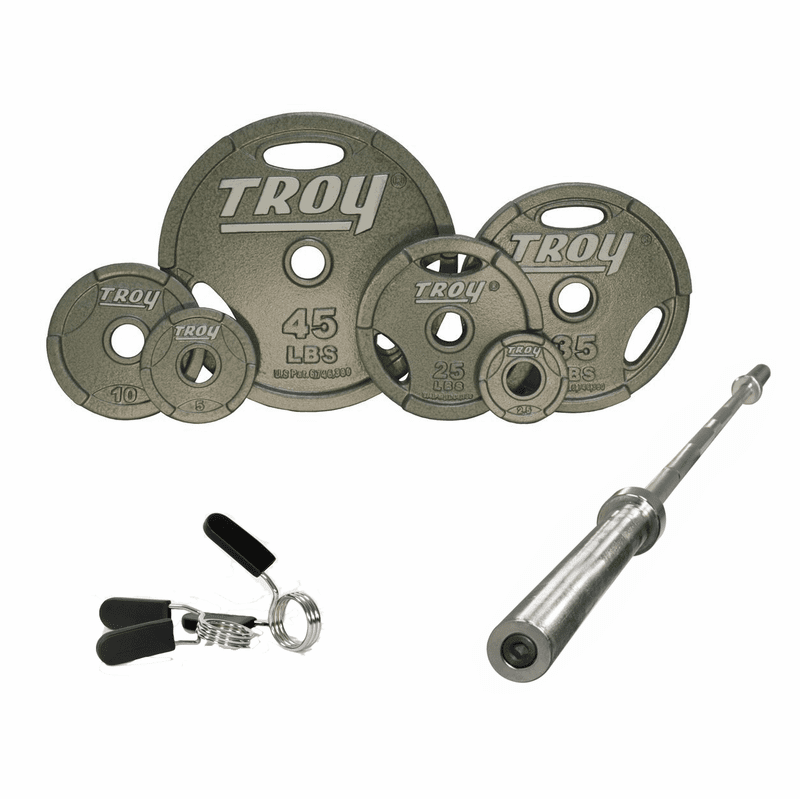Troy Interlocking Grip Olympic Weight Sets