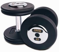 Troy Pro Style Dumbbell Sets Black W/Black End Caps $0.00