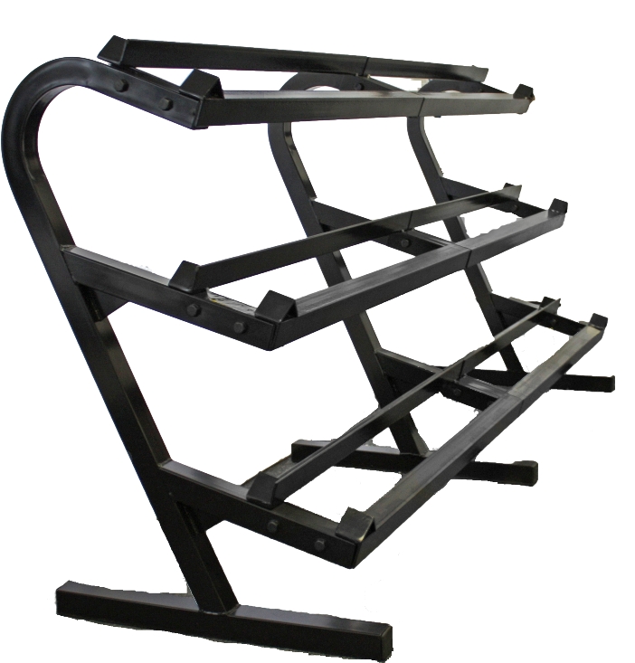 Troy TDR3 3 Tier Dumbbell Rack (Holds 5-100lb set)