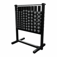 Troy VTX Aerobic Neoprene Dumbbell Set W/ Rack $1,389.99