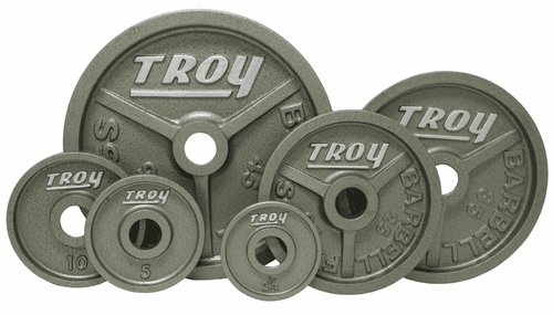 Troy Wide Flanged Olympic Weight Set - 355lbs