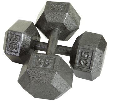 Hex Dumbbells Set