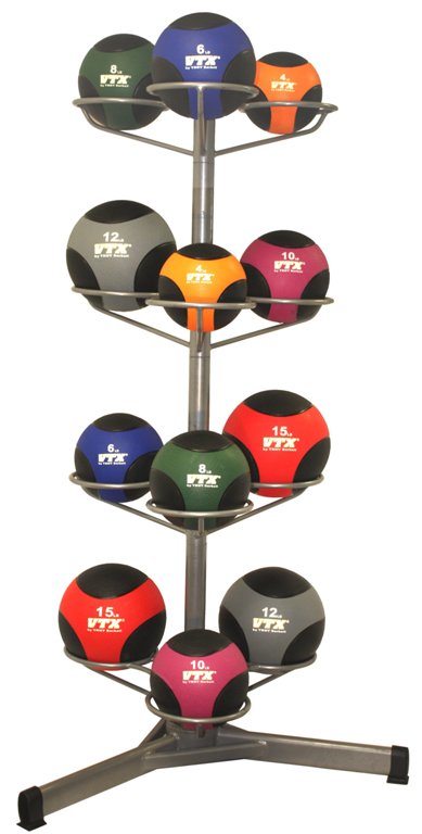 Sportsmedicine 131-140 セット VTX Complete Medicine Ball Set W/Rack