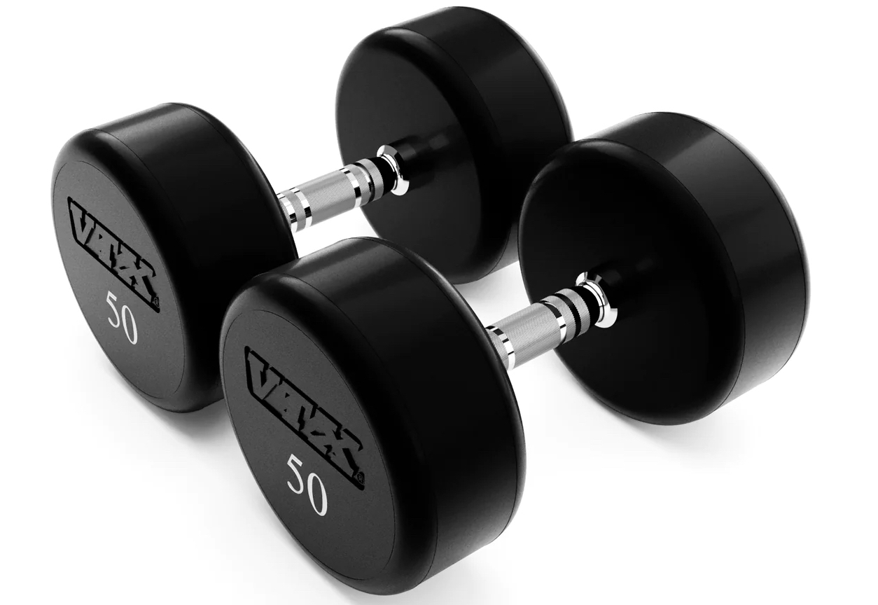 VTX Round Urethane Dumbbells 80-100lb Set