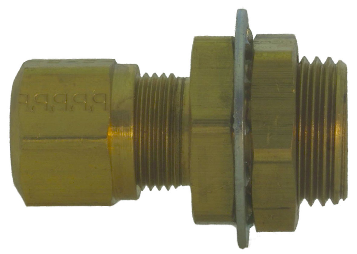 Brass Air Brake Fittings for Nylon Tubing Bulkhead Reducer