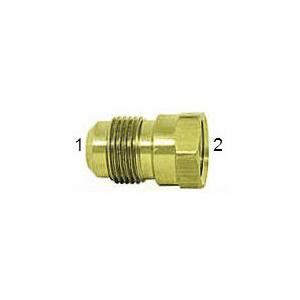 Brass Flare Adapters 37 JIC: Male JIC To Female Pipe