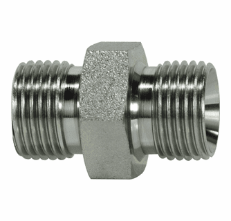 Male Metric To Male Metric (Union) (German DIN 3852- Parallel) (Steel)