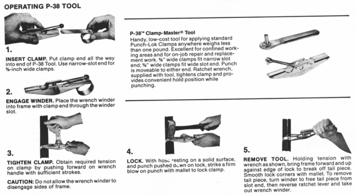 Operating the P-38 Tool