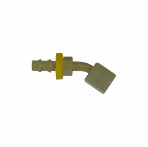Push Lock Hose Barbs (Steel):<BR>Push Lock Hose To 45° Female JIC (Swivel)