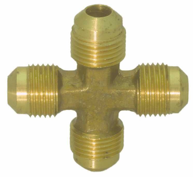 Brass 45° SAE Flare Tube Fittings