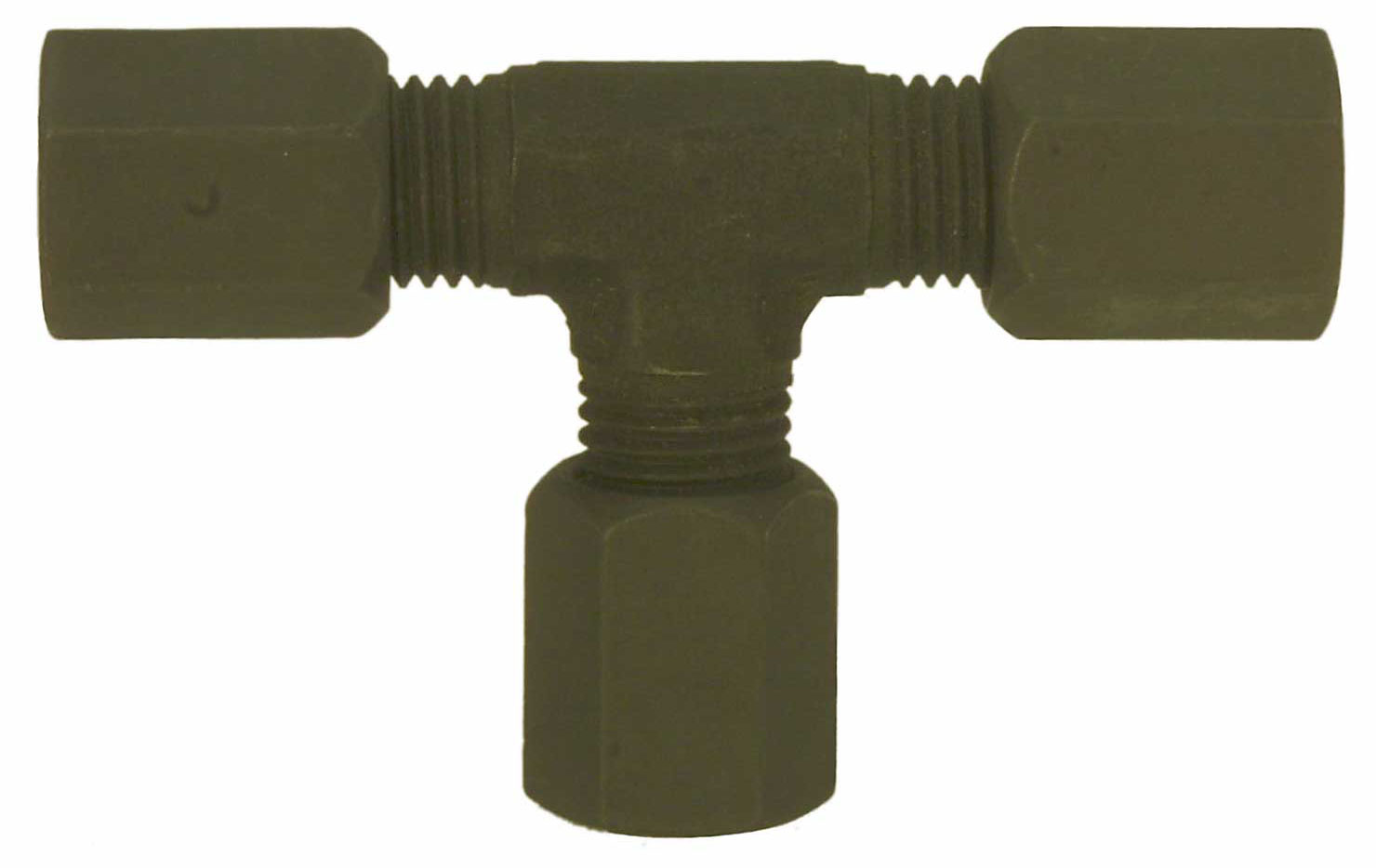 Steel Flareless Fittings Steel Flareless Union Tee