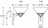 0248 Ultralights Lighting Novus Geometric Wall Sconce
