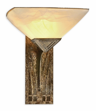 0250 Ultralights Lighting Novus Pyramid Wall Sconce for Wet Location
