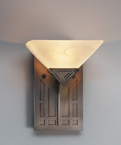 0252 Ultralights Lighting Novus Pyramid Wall Sconce