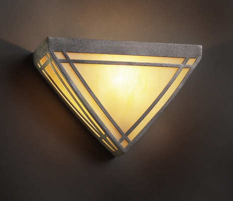 0256 Ultralights Lighting 12-Inch Novus Geometric Wall Sconce
