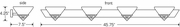 0261 Ultralights Lighting Novus Four-Light Bath Bar