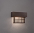0696 Ultralights Lighting Profiles Rectangular Wall Sconce with Diffuser