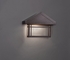 0697 Ultralights Lighting Profiles Triangular Wall Sconce with Diffuser