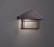 0697 Ultralights Lighting Profiles Triangular Wall Sconce with Diffuser