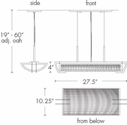 07144 UltraLights Lighting Hanging Fixture