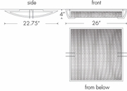 07152 UltraLights Lighting Ceiling Mounted