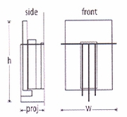08154 Ultralights Lighting Geos Wall Sconce