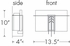 08159 Ultralights Lighting Geos Wall Sconce