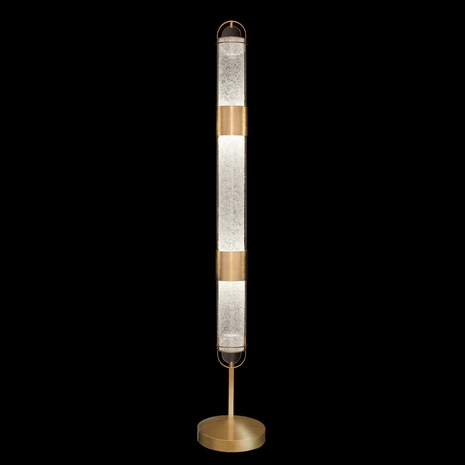 100011-31 Fine Art Lighting Bond 72"H Floor Lamp with Gold/Diamond Blanket Finish