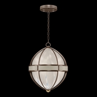 100038-212 Fine Art Lighting Mirage 18.75"W Round Pendant with Bronze/Brass/Coco Finish