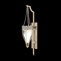 100039-612 Fine Art Lighting Mirage 32.5"H Sconce with Champagne/Brass/Coco Finish