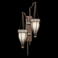 100041-212 Fine Art Lighting Mirage 41.5"H Sconce with Bronze/Brass/Coco Finish